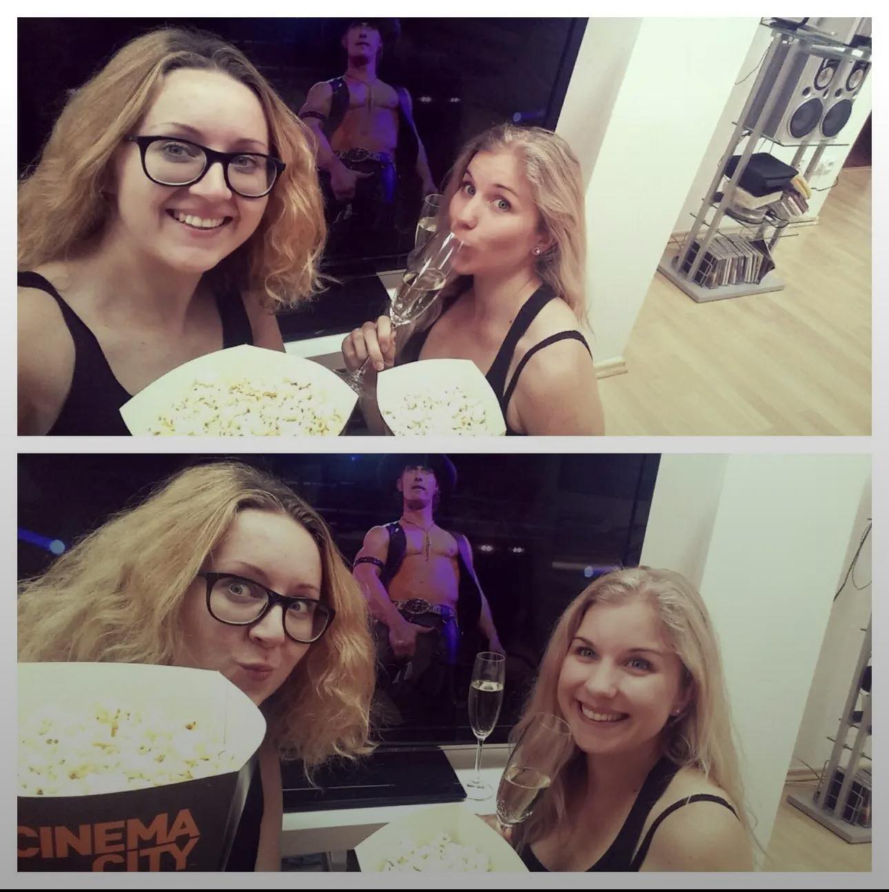 Canakronky a popcorn